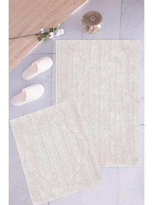 PremiumPort Yumuşak ve Şık 2'li Paspas Takımı, Evinizde Şıklık ve Konfor Sağlar