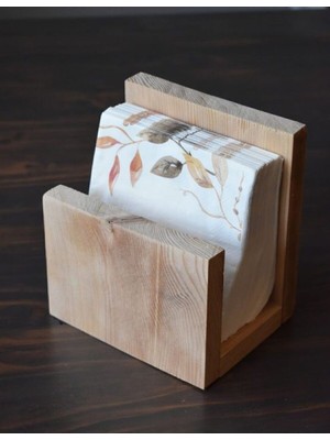 Özgürce Şık ve Doğal Ahşap Peçetelik, Mutfağınıza Zarafet Katacak Ürün