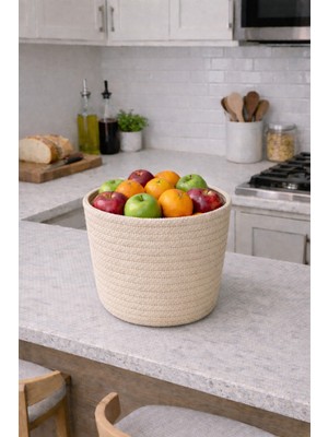 Özgürce Çok Amaçlı Oda Düzenleyici Sepet, 20X23 Cm, Dekoratif Organizer