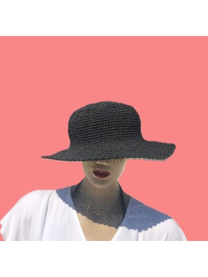 Nesrin Şapka Kağıt Ip El Örgüsü