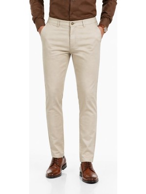 Erkek Silim Fit Kanvas Pantolon Kalıp Yazlık BGL-ST05394