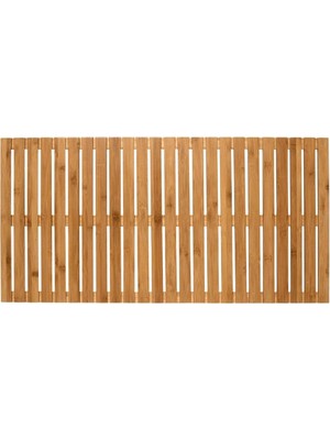 PremiumPort Bambu Paspas, Iç ve Dış Mekan, Duş, Banyo, Havuz, 100X50 cm