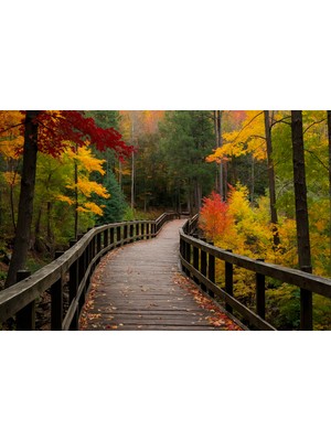 Aden Dijital Dekoratif Manzara Kanvas Tablo