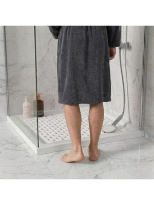 PremiumPort Iki Adet Kare Vantuzlu Banyo ve Duş Paspası 54X54CM M-149