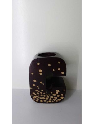 Özgürce Renkli Harf Mumluk, Şık ve Modern Dekoratif Aksesuar