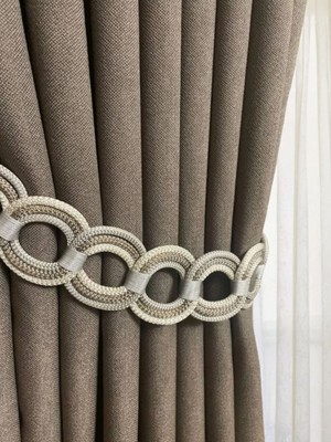 Özgürce Şık ve Pratik Fon ve Tül Perde Toplama Aparatı, Kolay Kullanım