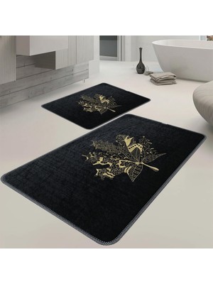 PremiumPort Yumuşak ve Şık 2'li Banyo Paspas Takımı, 50X80 Cm, Şıklık ve Konfor Sağlar