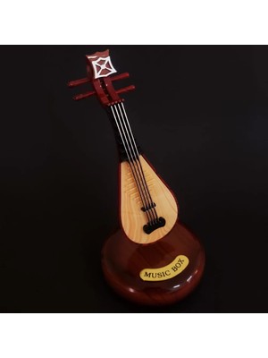 Renas Store Saz Tasarımlı Dekoratif Müzik Kutusu