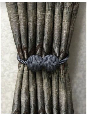 Özgürce Pratik Mıknatıslı Perde Toplayıcı Seti (2 Adet) Kolay ve Şık Kullanım