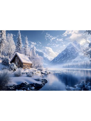 Aden Dijital Dekoratif Manzara Doğa Kanvas Tablo