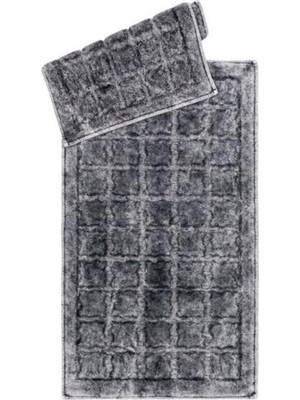 Handanca Ipekçe Banyo Paspas Takımı 2'li Pamuk Retro