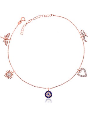 Renas Store 925 Ayar Gümüş Şans Halhal (1314)