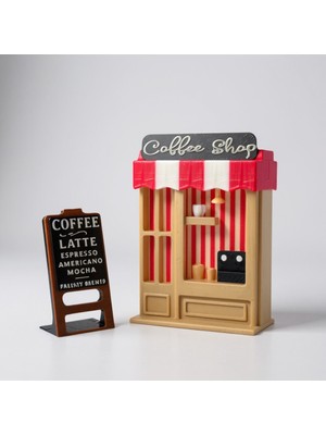 Handanca Kahve Köşesi Tatlı Kahve Dükkanı Dekoratif Obje