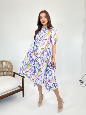 Efnaz Style 5522 Elbise-Cleveland