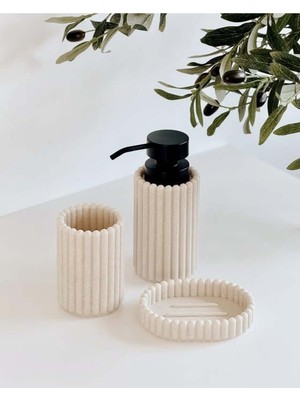PremiumPort Pratik ve Şık Banyo Sabunluk Seti, Hijyen ve Düzen Sağlar