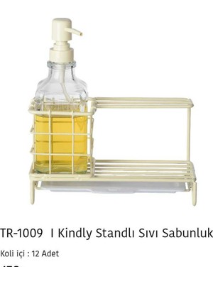 PremiumPort Şık ve Pratik Standlı Sıvı Sabunluk Seti, Hijyen ve Kullanım Kolaylığı Sağlar