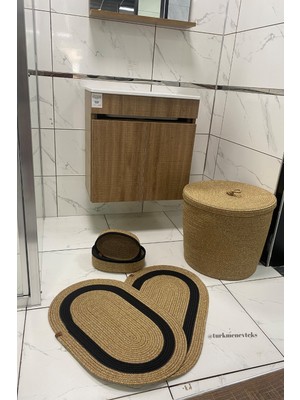 PremiumPort Şık ve Kullanışlı Banyo ve Temizlik Ürünleri Seti, Pratik Depolama Çözümleri