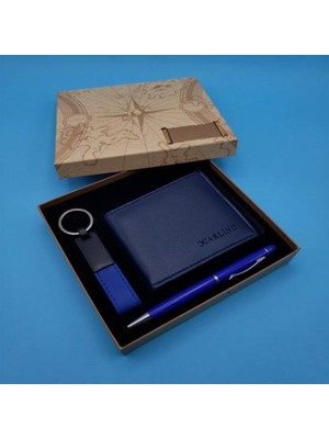 Özgürce Çoklu Anahtarlık, Kalem ve Cüzdan Seti, Günlük Şıklık Için Mükemmel