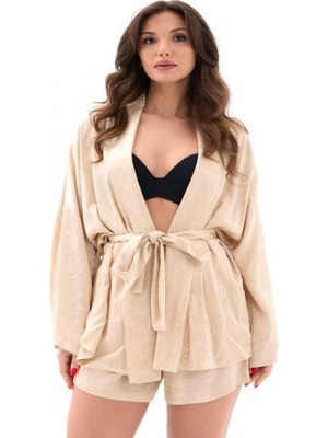 Efnaz Style 7002 Kimono Şortlu Takım-Gera
