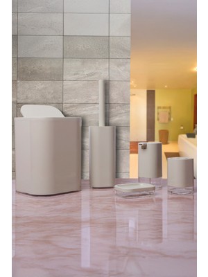 PremiumPort Modern Banyo Seti, Şık ve Kullanışlı Tasarım, Temizlik Kolaylığı