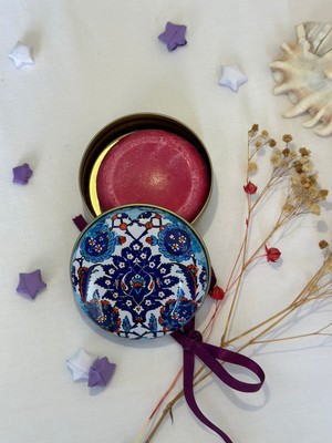 Özgürce Çinili Desenli Çok Amaçlı Metal Kutu, Hediye ve Saklama Için Ideal