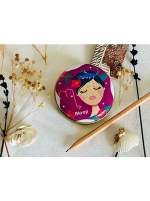 Özgürce Desenli Metal Kutu Çok Amaçlı Saklama Kutusu Çok Renkli Tasarım