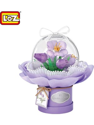 Nessi World LZ1297 Nessiworld  Ledli Nessiworlde Buketi  Block Oyuncak 272 Parça