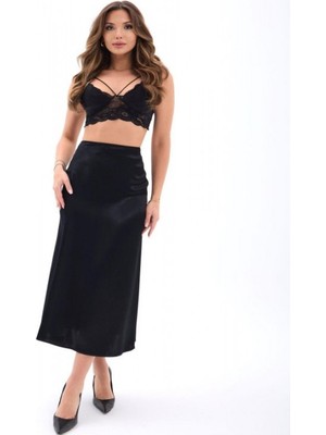 Efnaz Style 6986 Etek-Siyah