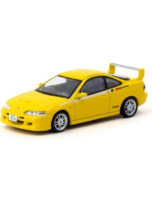 Nessi World 1/64 Honda Integra Type R Dc2 Mugen Sunlight Yellow