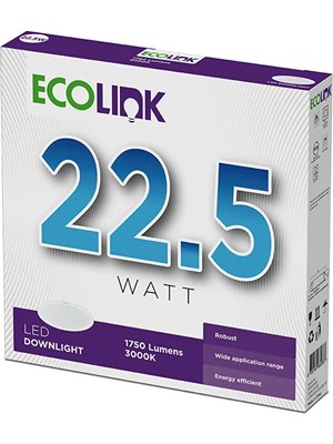Koçtaş Ecolink Downlight 22.5w 3000k