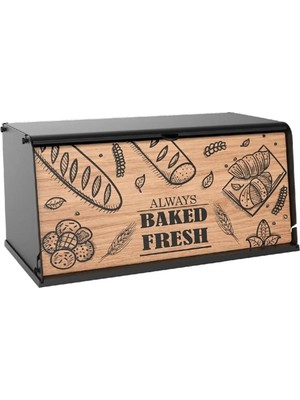 Özgürce Katlanabilir Ahşap Ekmek Dolabı, Şık ve Pratik Saklama Çözümü