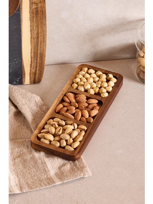 Özgürce Çerezlik, 3 Bölmeli, 25X10 Cm, Şık ve Kullanışlı Tasarım