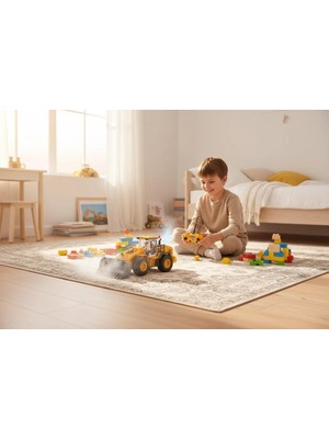 Nessi World Z6828A 1:18 9 Kanal Alaşımlı U/k Iş Makinası Kepçe