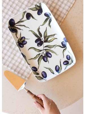 Özgürce Dikdörtgen Servis Tepsisi 33X21 Cm, Şık ve Pratik Sunum Aracı