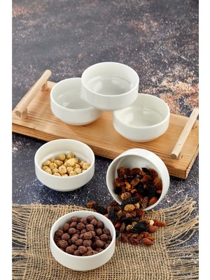 Özgürce 6'lı Porselen Joker Kase Seti, 10 Cm, Şık ve Kullanışlı Ürün