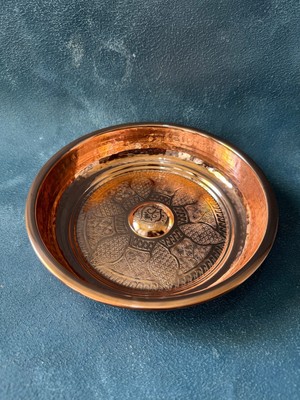 PremiumPort El Işçiliği Bakır Hamam Taşı, Motifli ve Desenli, Şık ve Dayanıklı