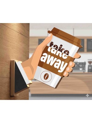 Durak Reklam Take Away Çiftaraflı Işıksız Fener Tabela