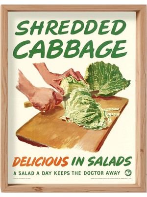 Özgürce Rendelenmiş Lahana, Salatalar Için Taze ve Lezzetli, Doğal ve Sağlıklı Seçenek