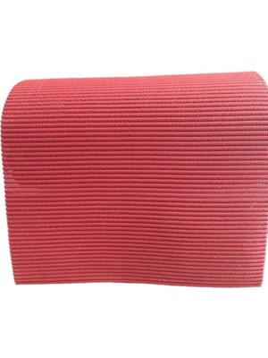 PremiumPort Kırmızı Banyo Paspası 65 Cm, 1 Metre, Şık ve Rahat Kullanım