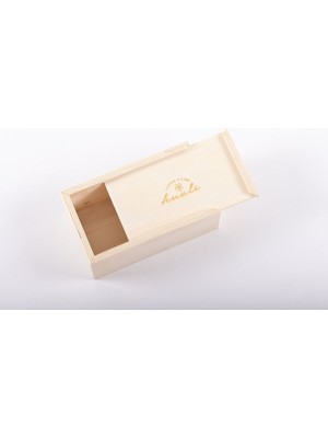 Özgürce Şık Ahşap Kutu – Küçük Boy, Dekoratif ve Sade Tasarım