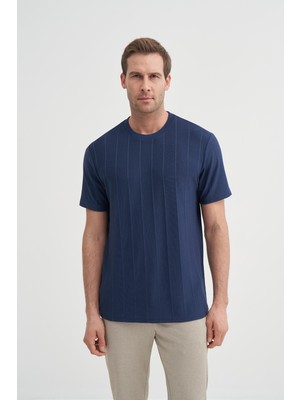 Cazador 42030 Erkek Bisiklet Yaka T-Shirt