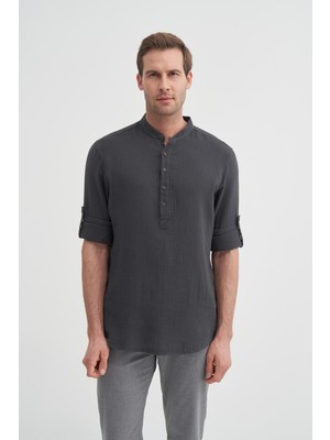 Cazador 2025 Erkek Uzun Kol Hakim Yaka Gömlek