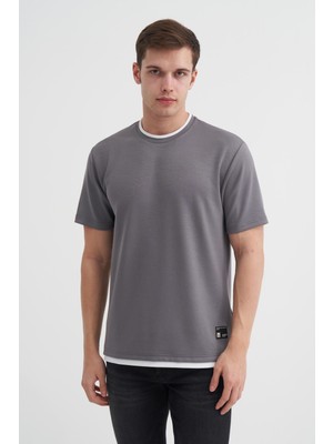 Cazador 40030 Erkek Bisiklet Yaka Iklet  Yaka T-Shirt