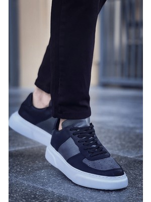 Chekich MN087 - Cbt Kenton Erkek Ayakkabı Sıyah / Antrasıt