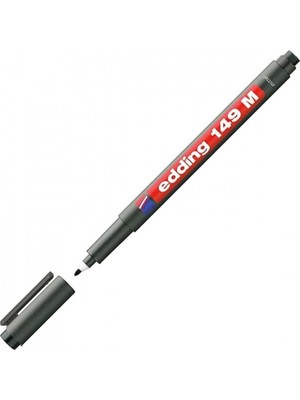 Edding Eddıng Asetat Kalemi Silgili (M) Siyah ( E-149M )