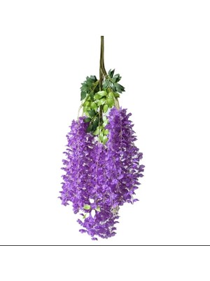 Handanca 1 Dal Mor Sarkan Akasya Çiçeği Nişan Düğün Dekor Süslemesi