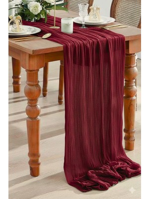 Handanca Bohem Runner Masa Örtüsü Modern Ev Dekoru Düğün Nişan Masa Örtüsü Çeyiz Seti %100 Pamuk