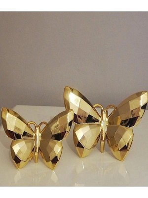 Handanca Dekoratif Ikili Kelebek Biblo