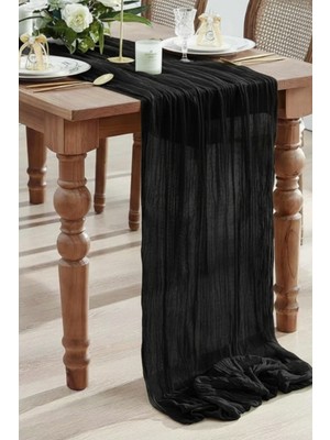 Handanca Bohem Runner Masa Örtüsü Modern Ev Dekoru Düğün Nişan Masa Örtüsü Çeyiz Seti %100 Pamuk