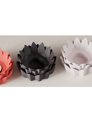 The Shogun Lotusform Dekoratif Mumluk